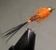 ���� ����� GH Orange black ice nymph  ������ � 10